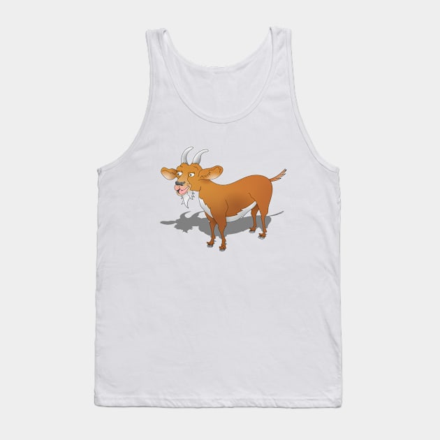 Goat Tank Top by mailboxdisco